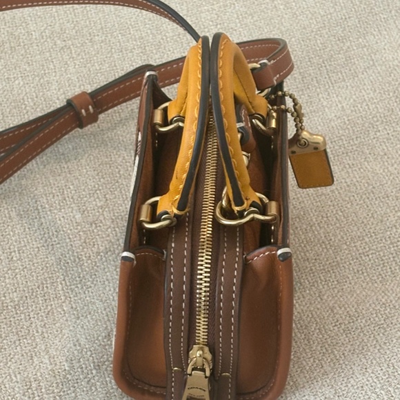 Coach Rogue Bag 12 In Signature Textile Jacquard mini - Picture 9 of 15